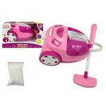 Vysávač na batérie - ružový